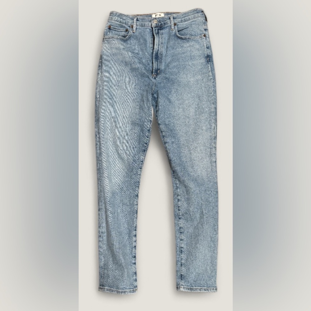 Agolde High Rise Light Blue Jeans